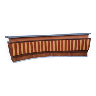 Mr. Bazin's bar counter in Limoges