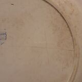 Plat rond Terre de Fer
