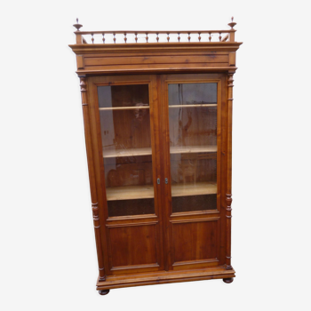 Solid cherry bookcase