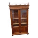 Solid cherry bookcase