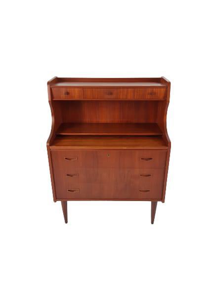 Danish teak secretary