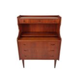 Danish teak secretary