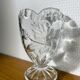German crystal vase in the shape of a heart