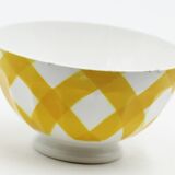 Lot of 2 vintage yellow bowls