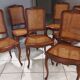 Suite of 6 chairs cans style Louis XV millieu XXeme