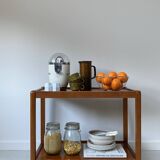 Vintage wooden trolley / bar cart
