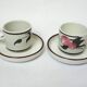 6 Art Deco coffee cups Salins