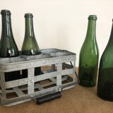 4 fillettes bordelaises bouteilles anciennes