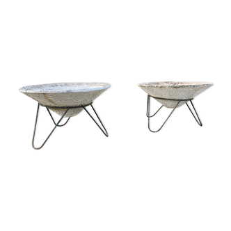 Pair of planters 1960