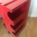 Red Bobby trolley by Joe Colombo