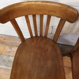 Pair of Luterma bistro chairs 1950