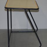 Stackable British military office table in stainless steel