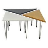 Set of 3 Triangle Tables by Pin-Age, Denmark 1980's