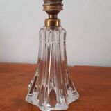 Pied de lampe en cristal