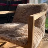 Fur armchair