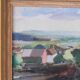 Helge Cardell, Swedish Modern Painting, 1960s, Oil on Canvas, Framed