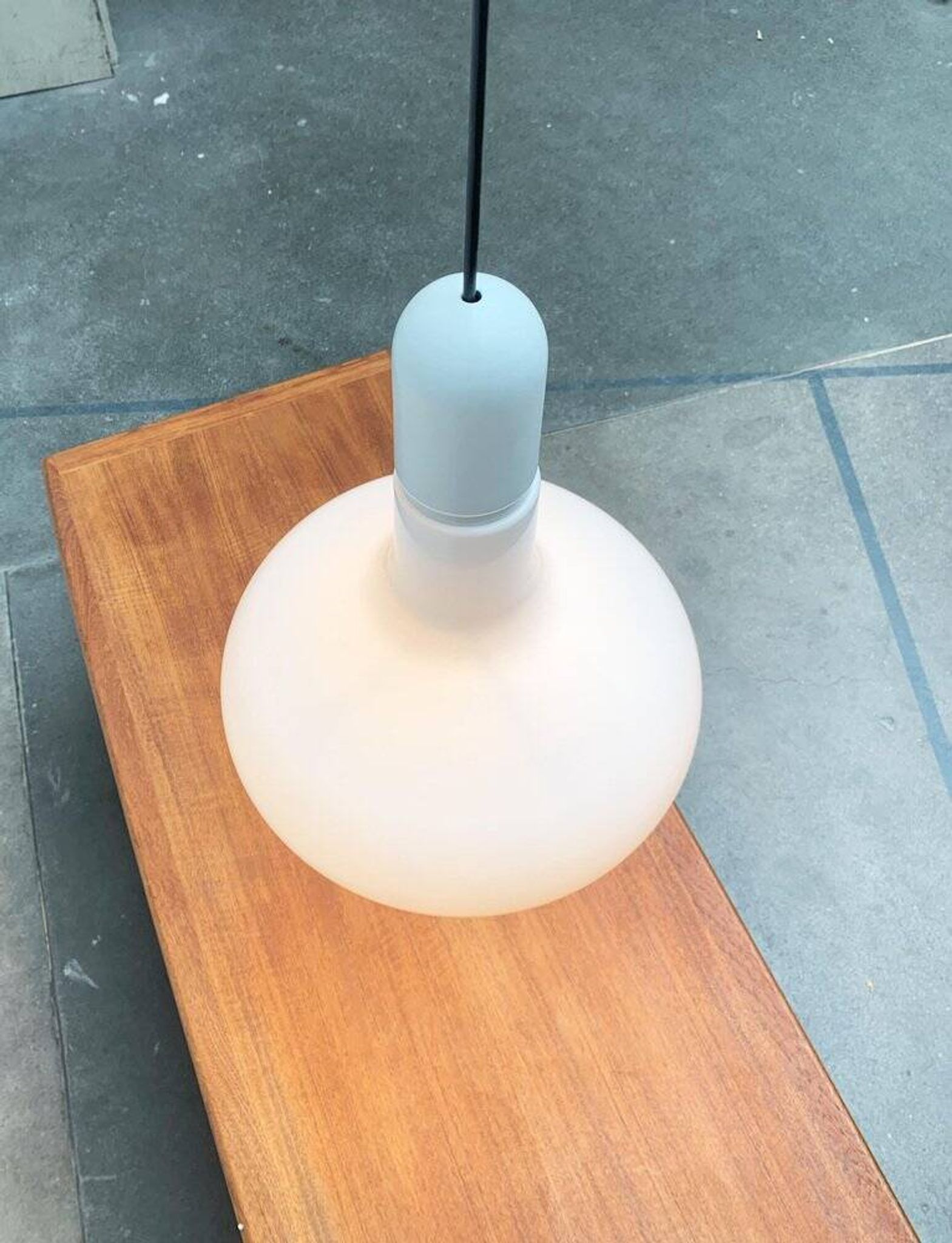 German Pendant Lamp from the Mid-Century Space Age by Staff Leuchten