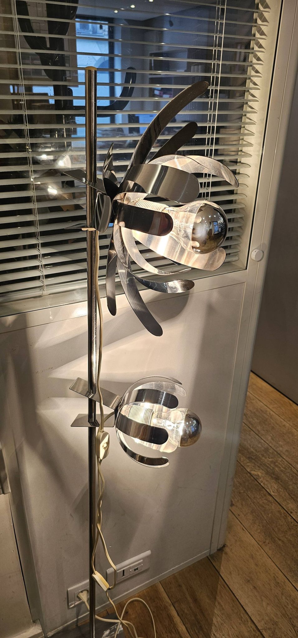 Lampadaire vintage Oxar Jocelyne Trocmé 1970