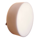 Italian ceiling lamp opaline cylinder Circa 1980
