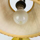 Lampe laiton art déco, années 40 