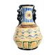 Asian enamelled ceramic vase