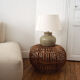 Pouf in rattan Franco Albini