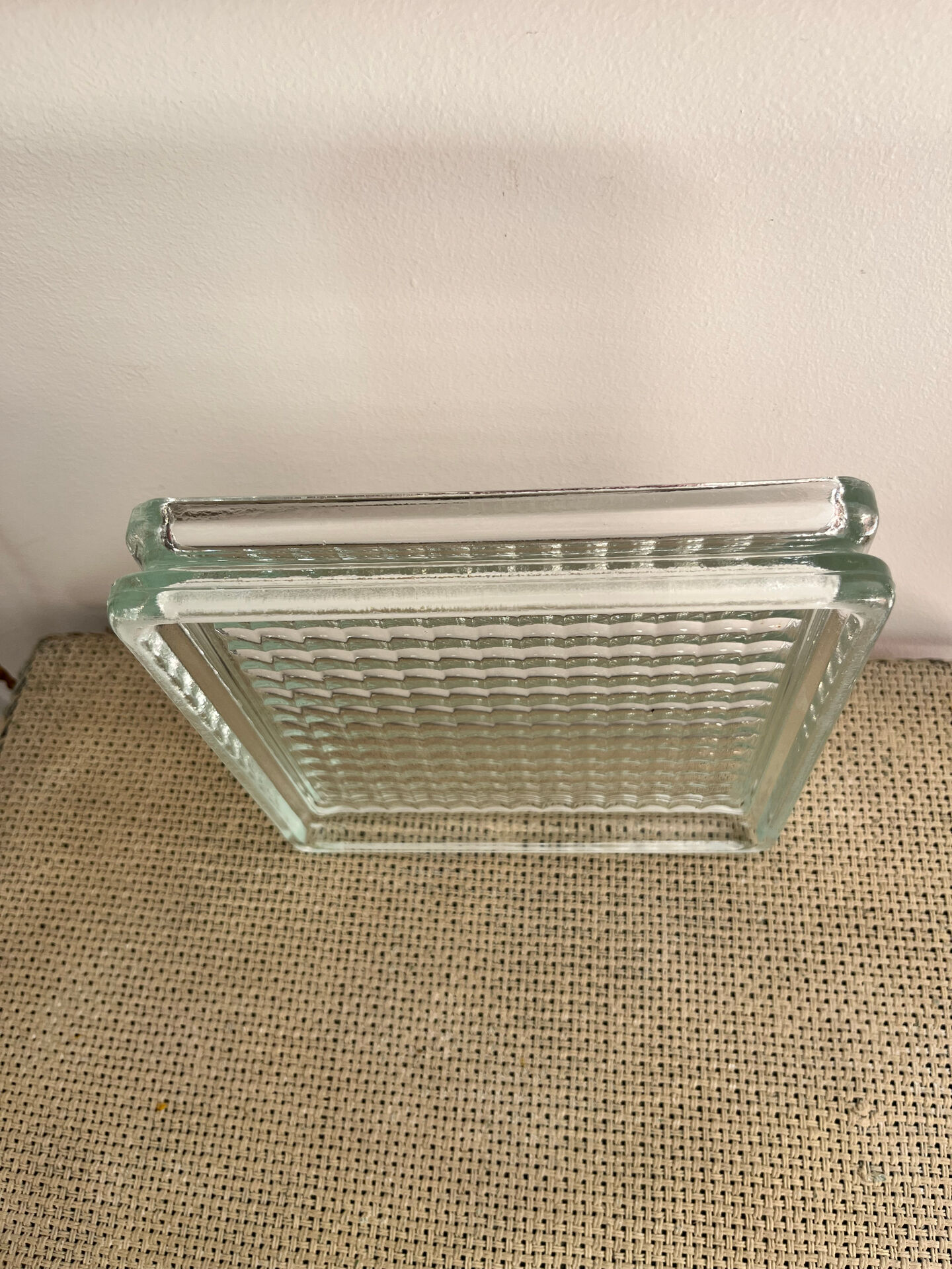 Vide poche en verre épais