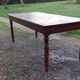 Country farm table in oak