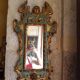 Small Italian Baroque mirror 63x32cm