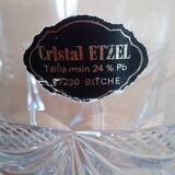 Etzel vintage crystal champagne bucket