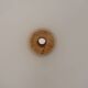 Danish DROP Lamp in Opal Glass and Teak