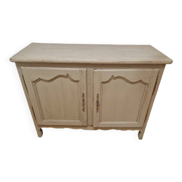 Louis XV buffet with a southern green patina