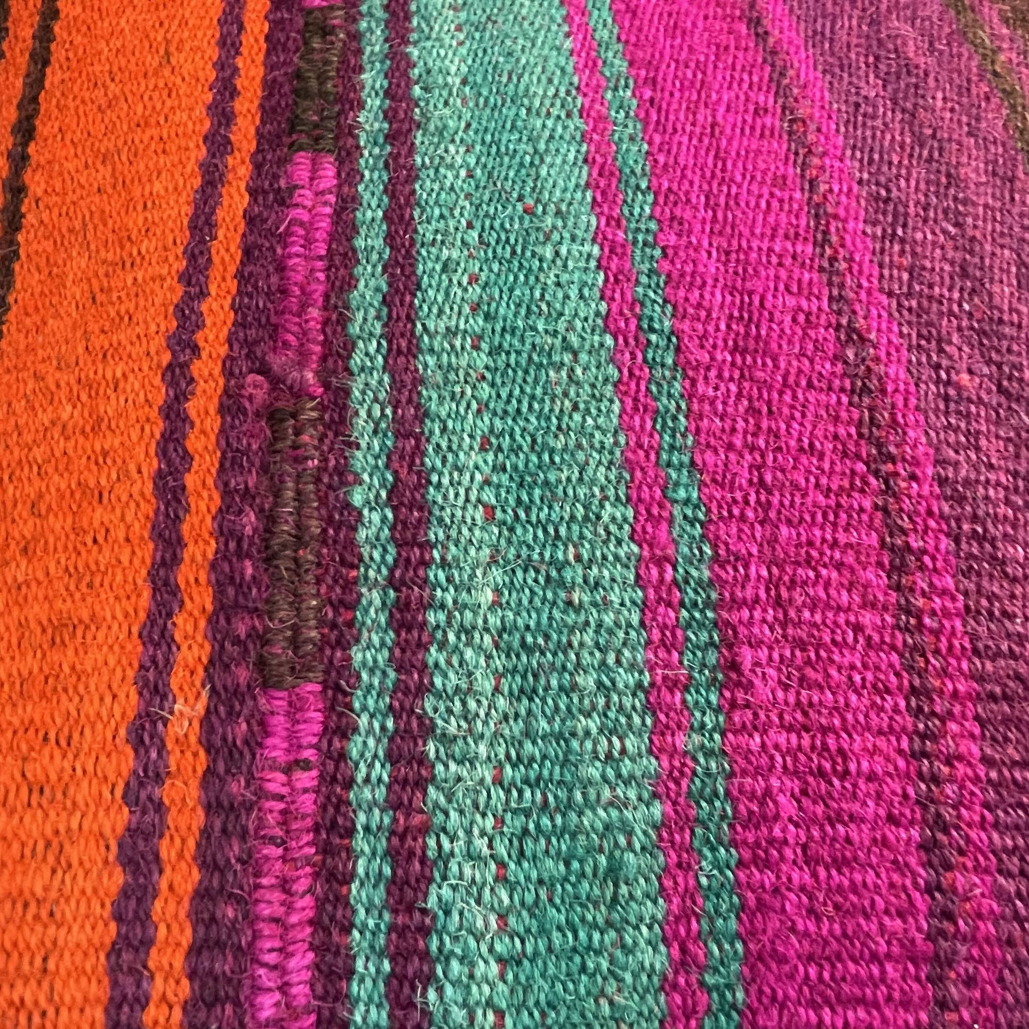 Vintage turkish kilim cushion cover 40 x 40 cm