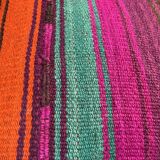 Vintage turkish kilim cushion cover 40 x 40 cm