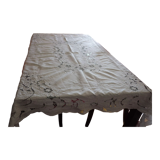 Tablecloth openwork embroidery