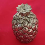 Pair of pineapple salt and pepper shakers, Italy, 1970s, Mauro Manet