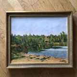 Naturalist painting oil on canvas