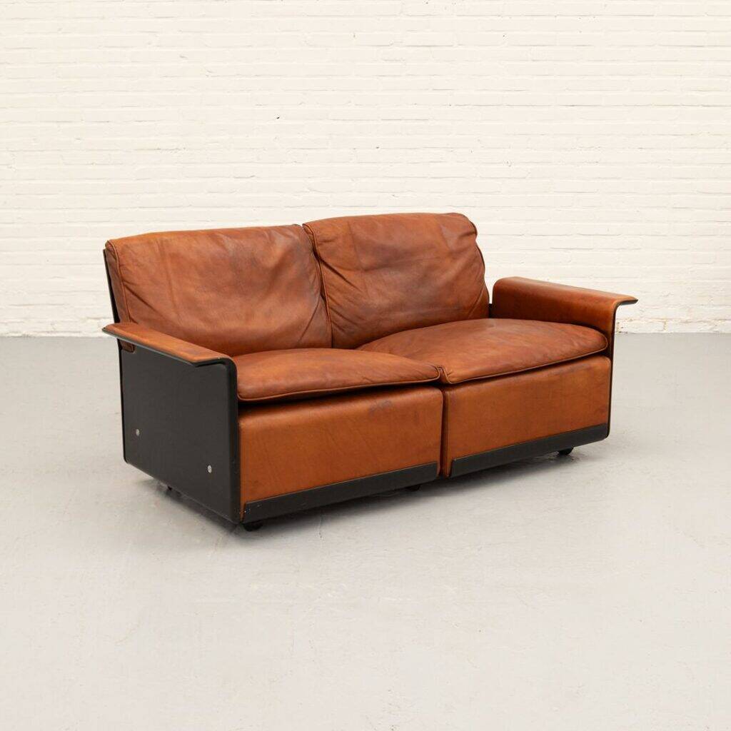 Dieter Rams Vitsoe two-seater sofa 1970s