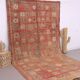 Terracotta Vintage Moroccan Rug 206 x 370 cm - Berber Wool Rug Handmade
