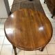 Table Louis Philippe ovale noyer ancienne