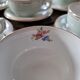 Set of 8 opaque porcelain cups – 1950s