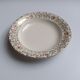 6 Assiettes Villeroy et Bloch beiges et dorées