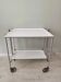 Rolling dessert trolley stamped MONOTEX