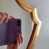 Pretty gilded wood mirror