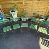14 folding garden chairs