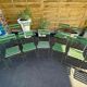 14 chaises pliantes de jardin
