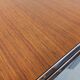 Pierre Paulin vintage square dining table in rosewood and metal