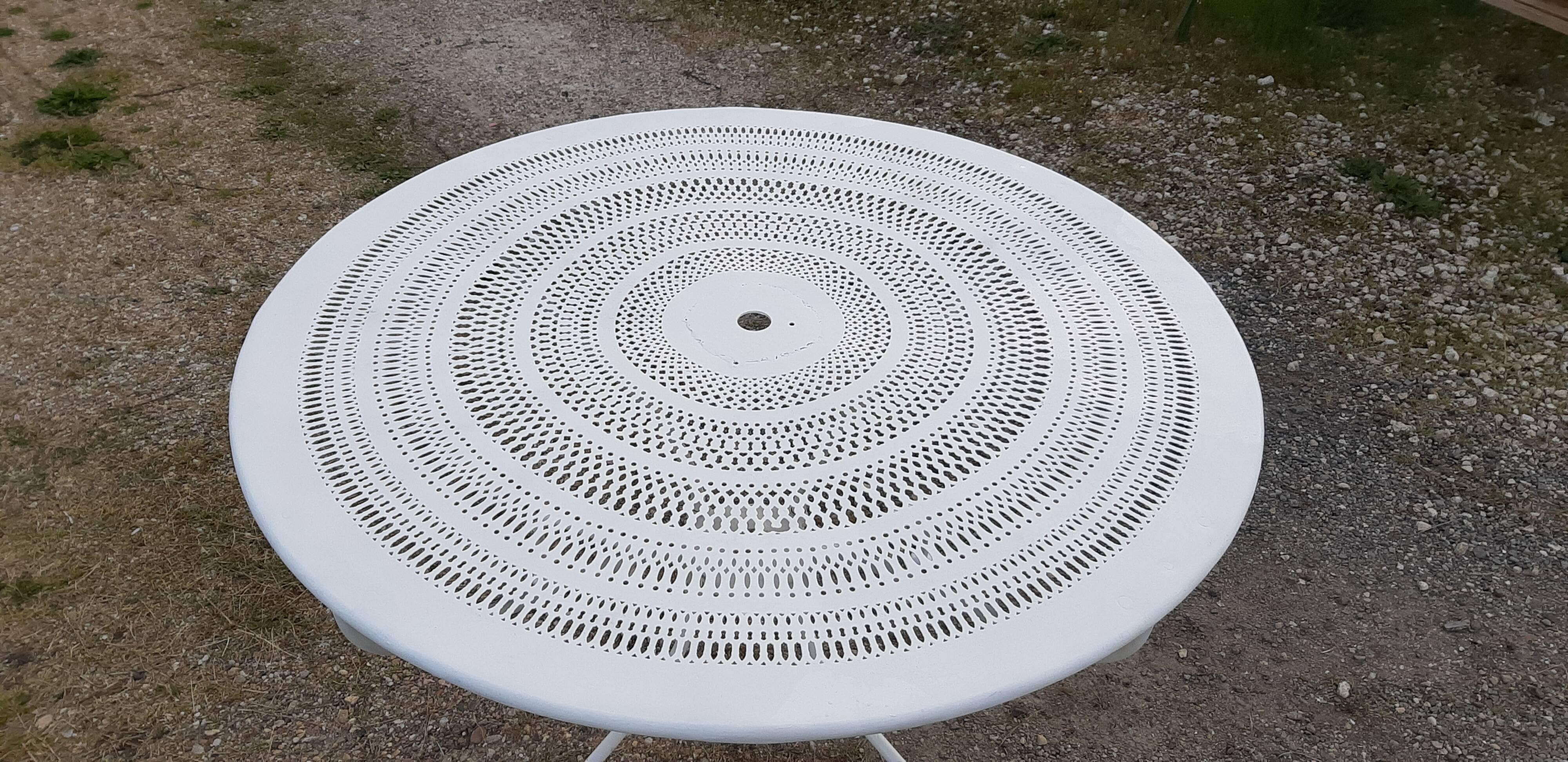 Wrought Iron Garden Table 1900