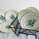 6 dessert plates - Faience Badonviller