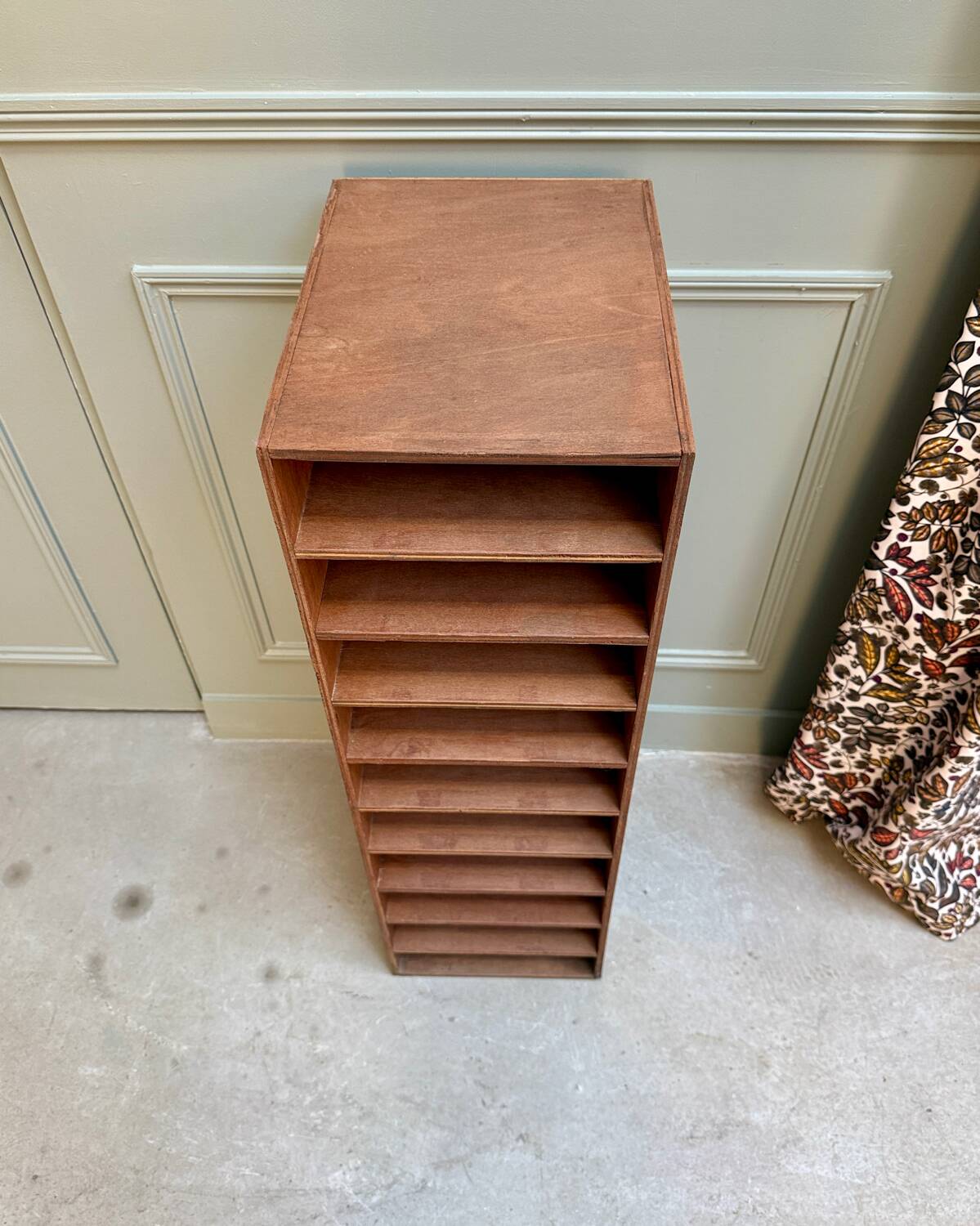 Meuble trieur en bois 70s (rénové)